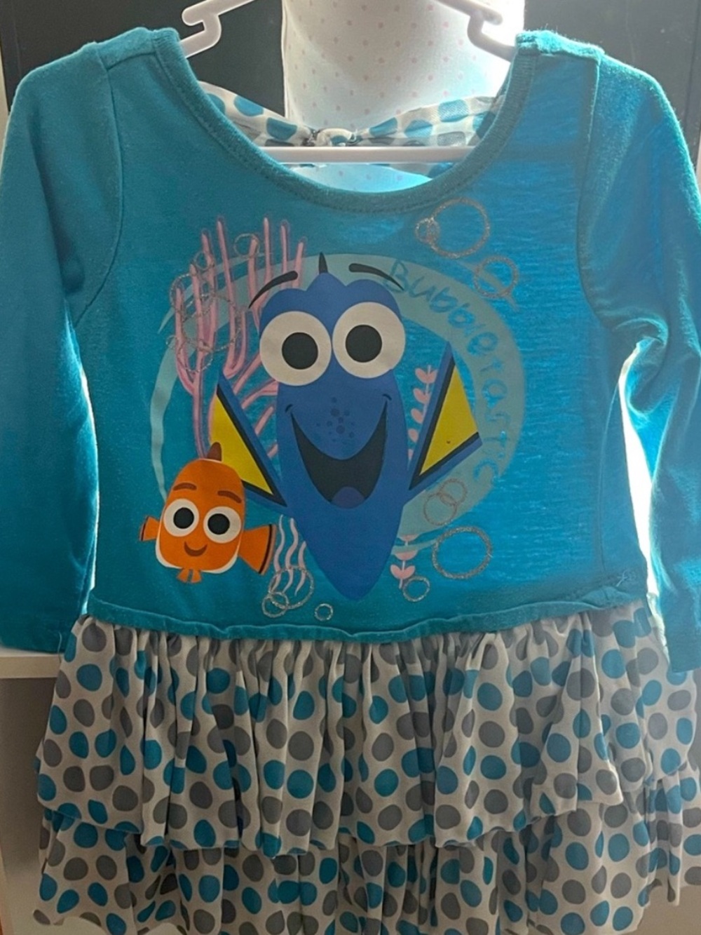 Finding Nemo Dory Polka Dot Y2K Dress